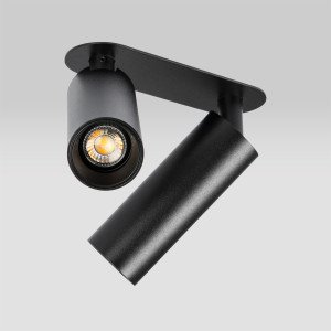 Binnenverlichting Vigo 2-lichts inbouwspot zwart