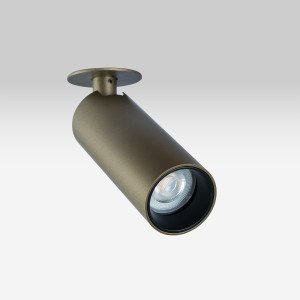Binnenverlichting Vigo inbouwspot brons aluminium