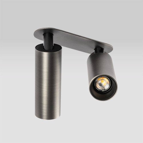 Binnenverlichting Vigo 2-lichts inbouwspot gun metal