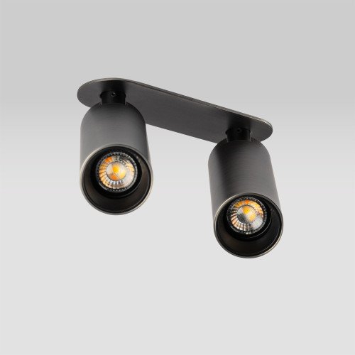 Binnenverlichting Vigo 2-lichts inbouwspot gun metal