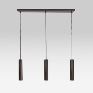 Binnenverlichting Jerez 3 lichts hanglamp greige modern