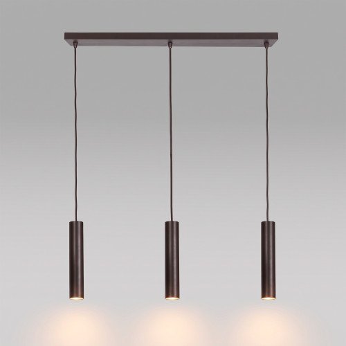 Binnenverlichting Jerez 3 lichts hanglamp greige modern