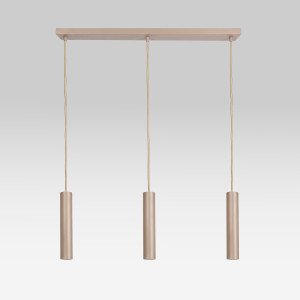 Binnenverlichting Jerez 3 lichts hanglamp zand modern
