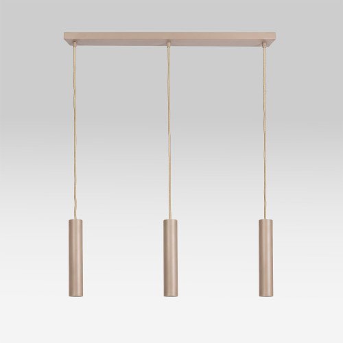 Binnenverlichting Jerez 3 lichts hanglamp zand modern