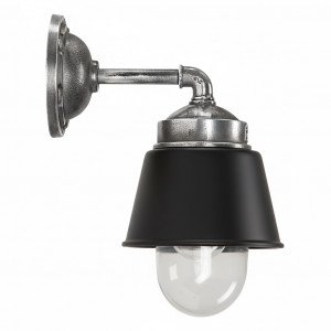 Wandlamp industrieel Zwart Wandlamp industrieel Zwart