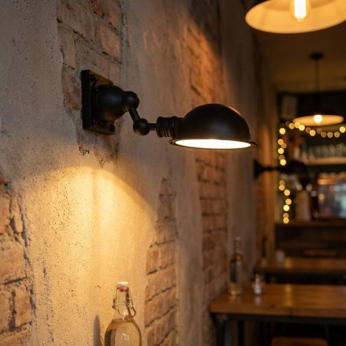 Nostaluce Industriele vintage Canberra Leeslamp | Nostalux.nl