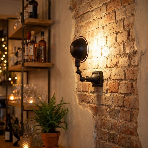 Nostaluce Industriele vintage Canberra Leeslamp | Nostalux.nl