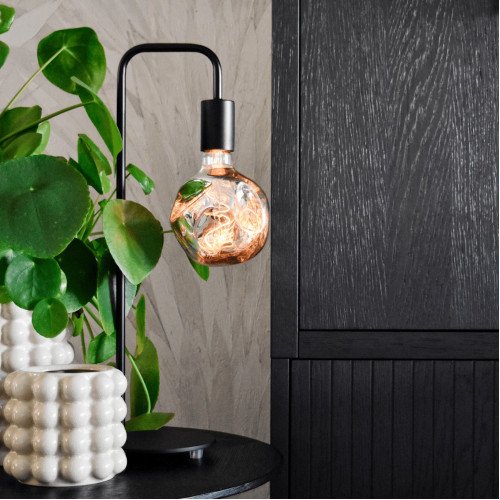 Tafellamp met E27 zwart