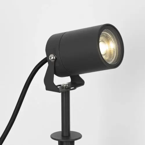 tuinspot voor buiten geschikt voor led inclusief snoer stekker en spie in antraciet kleur