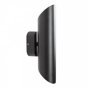 Edge zwart Up & Down zwart wandspot Edge zwart Up & Down zwart wandspot