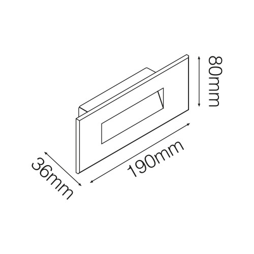 Inbouwspot Silicon 2 zwart