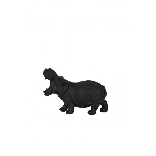 Tafellamp Hippo zwart