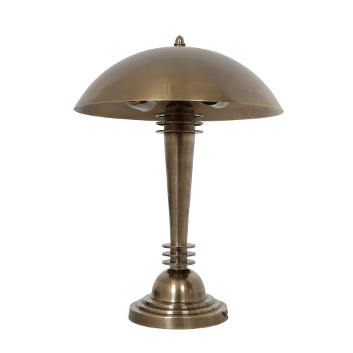 bureaulamp, tafellamp, messing, industrieel, vintage, dax 