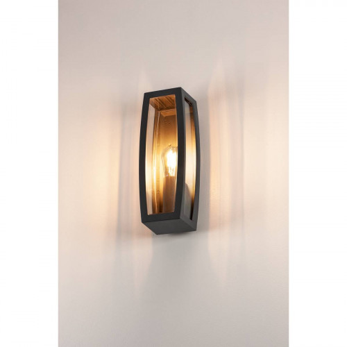 Buitenlamp Meridian Box 2 Antraciet wandlamp