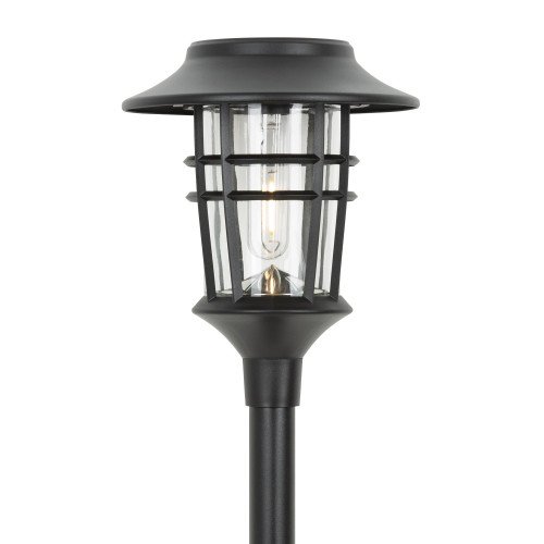 Fakkel zwart op zonne energie, sfeerverlichting voor buiten, LED solar Zwart Del Sol, Nostalux solar buitenlamp