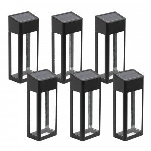 wandlamp solar led, tuinverlichting zonder elektriciteit, sfeerverlichting buiten, set van 3 wandlampen, met LED, solar wandlamp Zwart Solario, Nostalux buitenverlichting zonder bedrading wandlamp solar led, tuinverlichting zonder elektriciteit, sfeerverlichting buiten, set van 3 wandlampen, met LED, solar wandlamp Zwart Solario, Nostalux buitenverlichting zonder bedrading