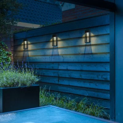 Pasen staal Schadelijk sfeerverlichting buiten - LED solar wandlamp - buitenlamp op zonne energie  | Nostalux.nl