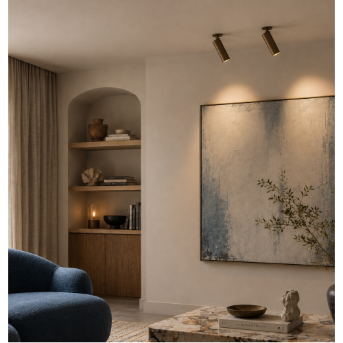 Binnenverlichting Vigo inbouwspot gun metal aluminium