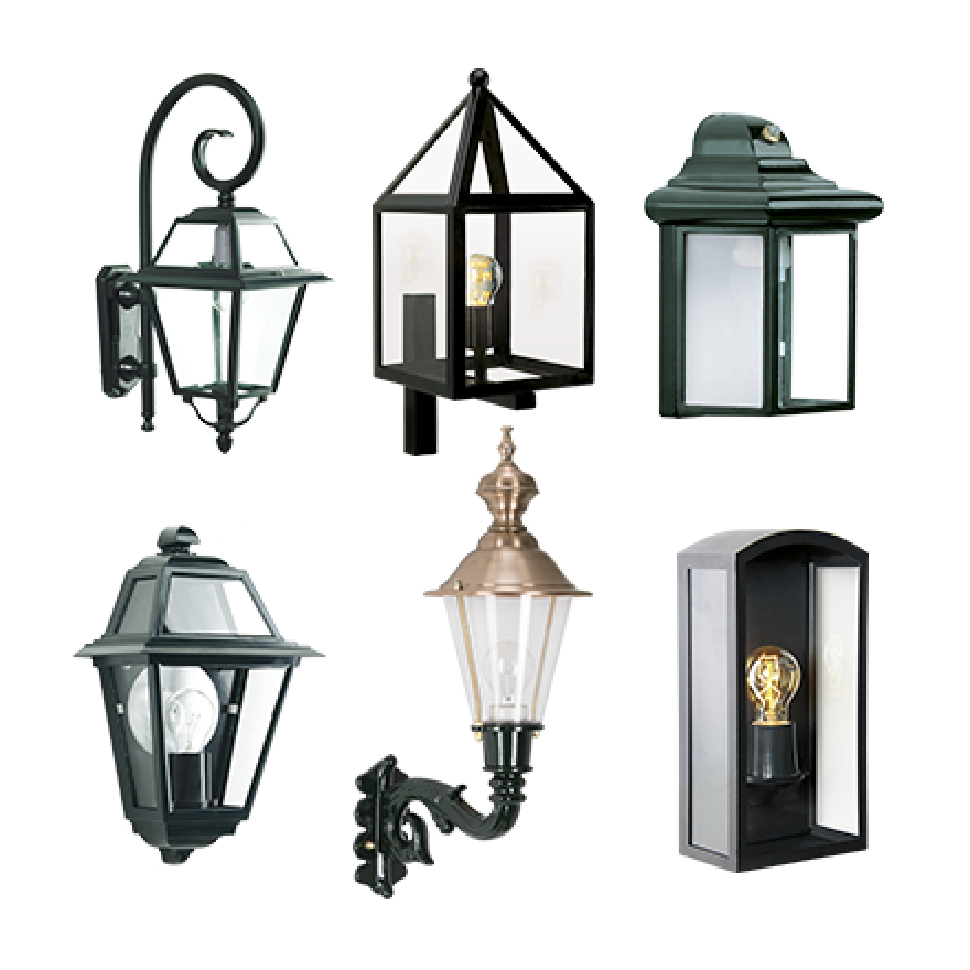 Buitenlamp met Sensor NOSTALUX Sensor Buitenverlichting