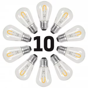 LED Feestverlichting 10 x 1 Watt - 10 helder