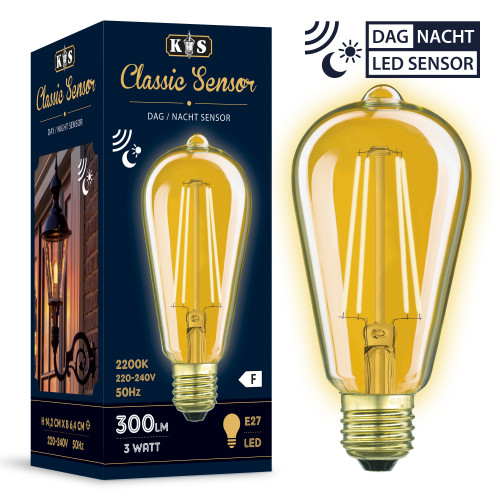 LED lichtbron incl. dag/nachtsensor (5899-LED) - KS Verlichting - Losse Sensoren en Bewegingsmelders