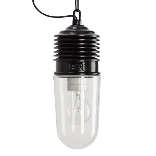 industriele verlichting - hanglamp Genius zwart - stoere lamp - Nostalux