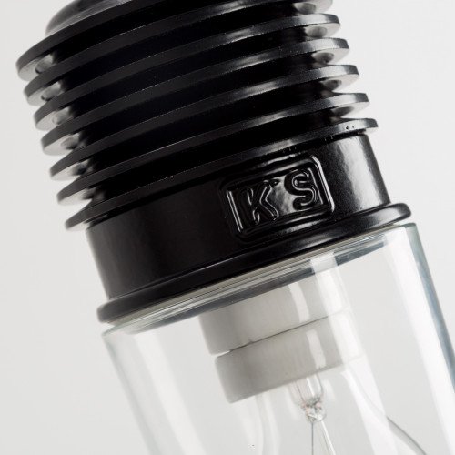industriele verlichting - hanglamp Genius zwart - stoere lamp - Nostalux