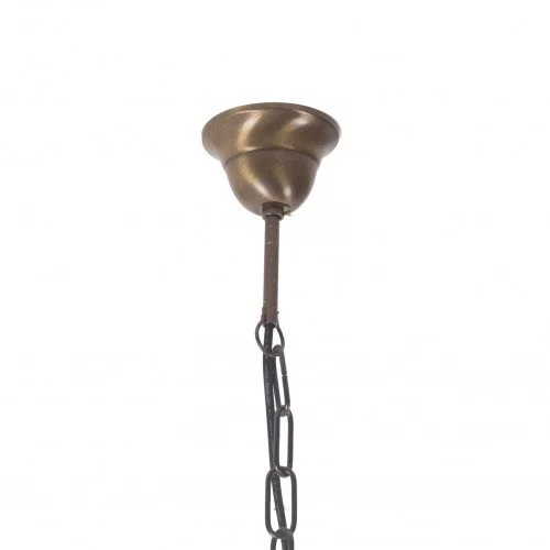 Hanglamp industrieel brons & koper
