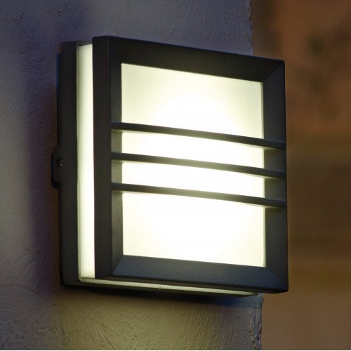 Vision 5 vierkant met raster (6099) - KS Verlichting - Wand verlichting modern