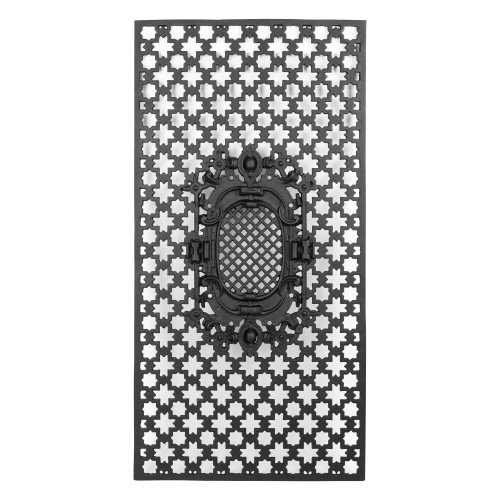 Deurrooster R 459 A Medaillon H:104 x B:52 (5313) - KS Verlichting - Deurroosters
