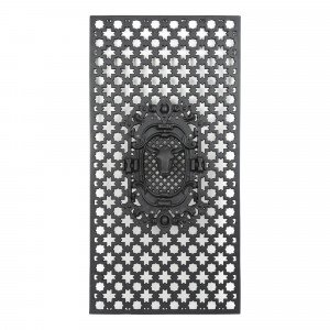 Deurrooster R 491 A Koeienkop H:104 x B:52 (5342) -  - Deurroosters