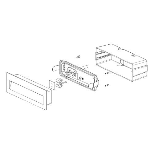 Element 2 XS inbouwspot incl. LED