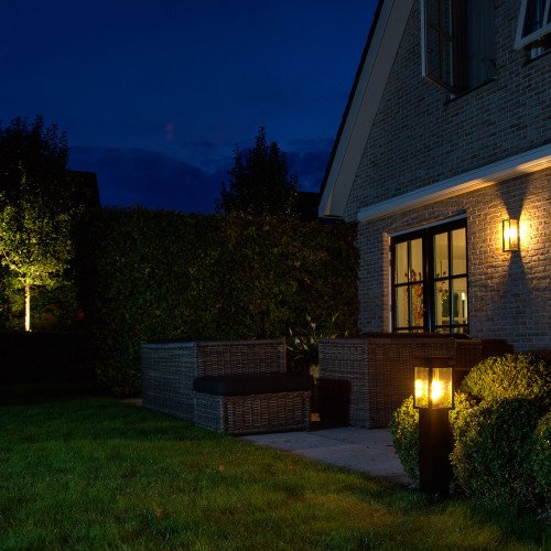 Buitenlamp Jersey Terras Dag Nacht sensor LED Schemersensor
