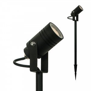 KS Beamy Black L inclusief GU10 LED lichtbron KS Beamy Black L inclusief GU10 LED lichtbron