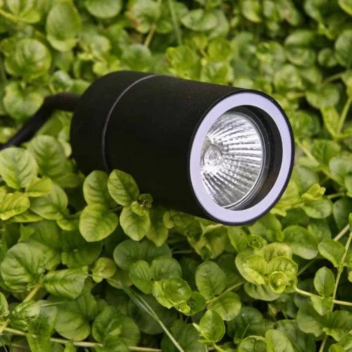 Tuinspot LED pin met gu10 fitting de ideale tuinspot met grondpin snoer en stekker zeer gebruiksvriendelijk de ideale tuinspot van KS Verlichting
