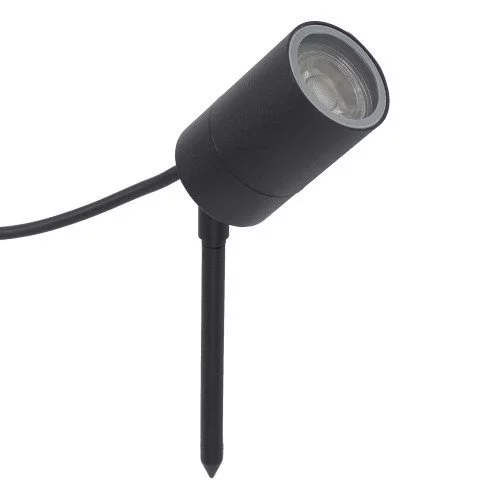 Tuinspot LED pin met gu10 fitting de ideale tuinspot met grondpin snoer en stekker zeer gebruiksvriendelijk de ideale tuinspot van KS Verlichting