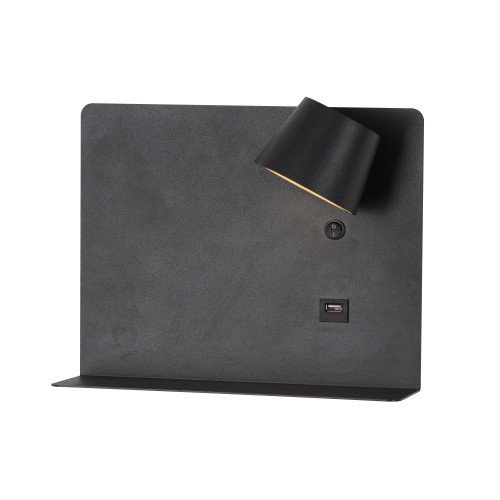 Wandlamp Solution incl LED met USB oplaadstation