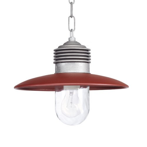 Verandalamp Ampere aan ketting 1199RD - KS Verlichting - Aluminium