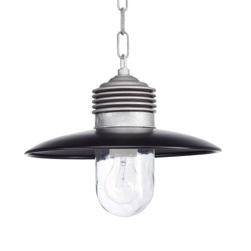 Hanglamp Ampere ketting Alu./Zwart (1199ZD) - KS Verlichting - Stoer & Industrieel