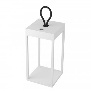 Windlicht Carlo Touch wit oplaadbaar met USB Windlicht Carlo Touch wit oplaadbaar met USB