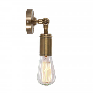 Wand/Plafondlamp Spot Emeli messing