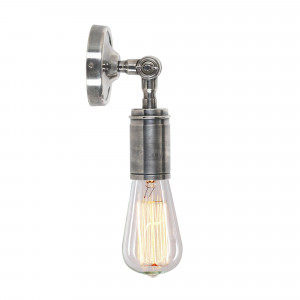 Wand/Plafondlamp Spot Emeli antiek zilver