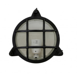 muur/plafond lamp Clipper antiek zwart
