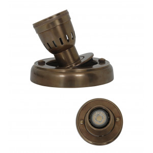 Plafondspot Troy vintage brons