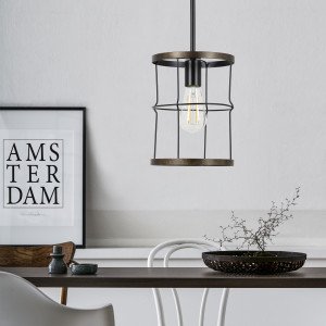 Benson hanglamp goud zwart metaal E27 85 cm slank design Benson hanglamp goud zwart metaal E27 85 cm slank design