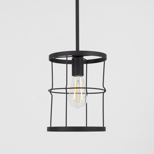 Benson hanglamp metaal zwart E27 industriële metalen lamp