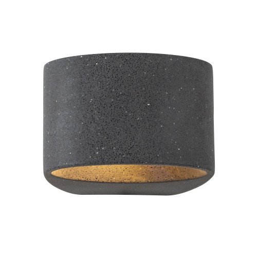 Wandlamp Clay Black Up & Downlighter beton