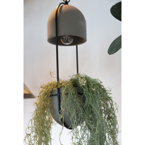 Pebble hanglamp incl. plantenbakje