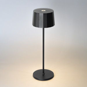 Tafellamp Lido Touch zwart met USB Tafellamp Lido Touch zwart met USB