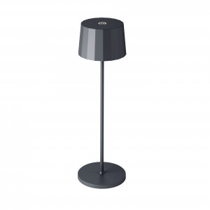 Tafellamp Lido Touch Antraciet met USB |Nostalux.nl Tafellamp Lido Touch Antraciet met USB |Nostalux.nl